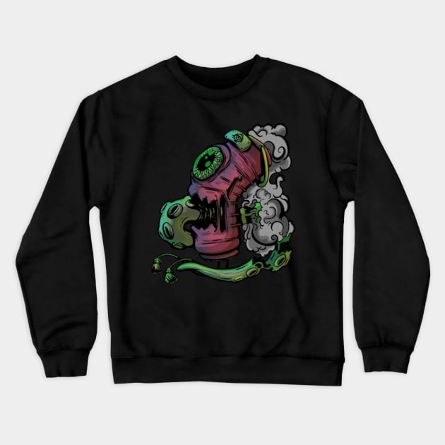 Haunted yokai lantern Crewneck Sweatshirt by Art of Andy W